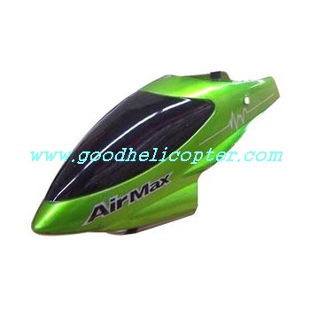 ShuangMa-9098/9102 helicopter parts head cover (green color) - Click Image to Close